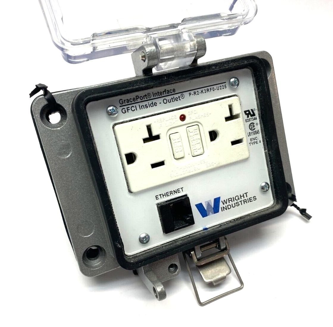 Grace Technology Wright Industries P-R2-K3RF0 GracePort Ethernet Panel Interface - Maverick Industrial Sales