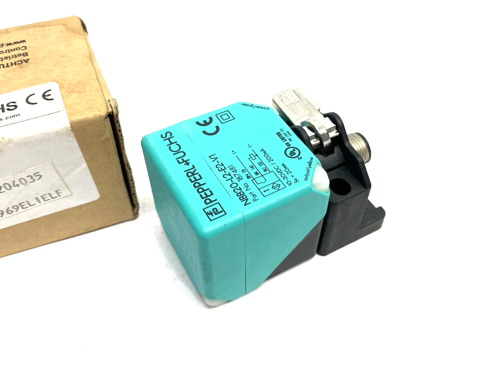NBB20-L2-E2-V1 | Pepperl+Fuchs Inductive Sensor, Bidirectional 20mm Flush, 187481 - New Other - Maverick Industrial Sales