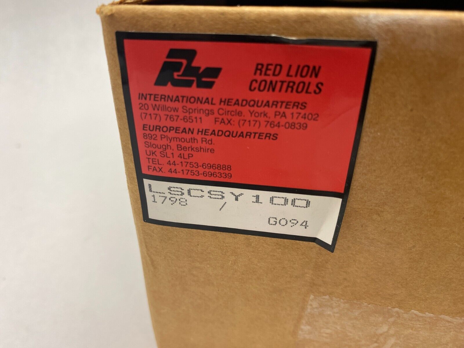 Red Lion Controls LSCSY100 Single-Channel Output Length Sensor 3/8" Shaft - Maverick Industrial Sales