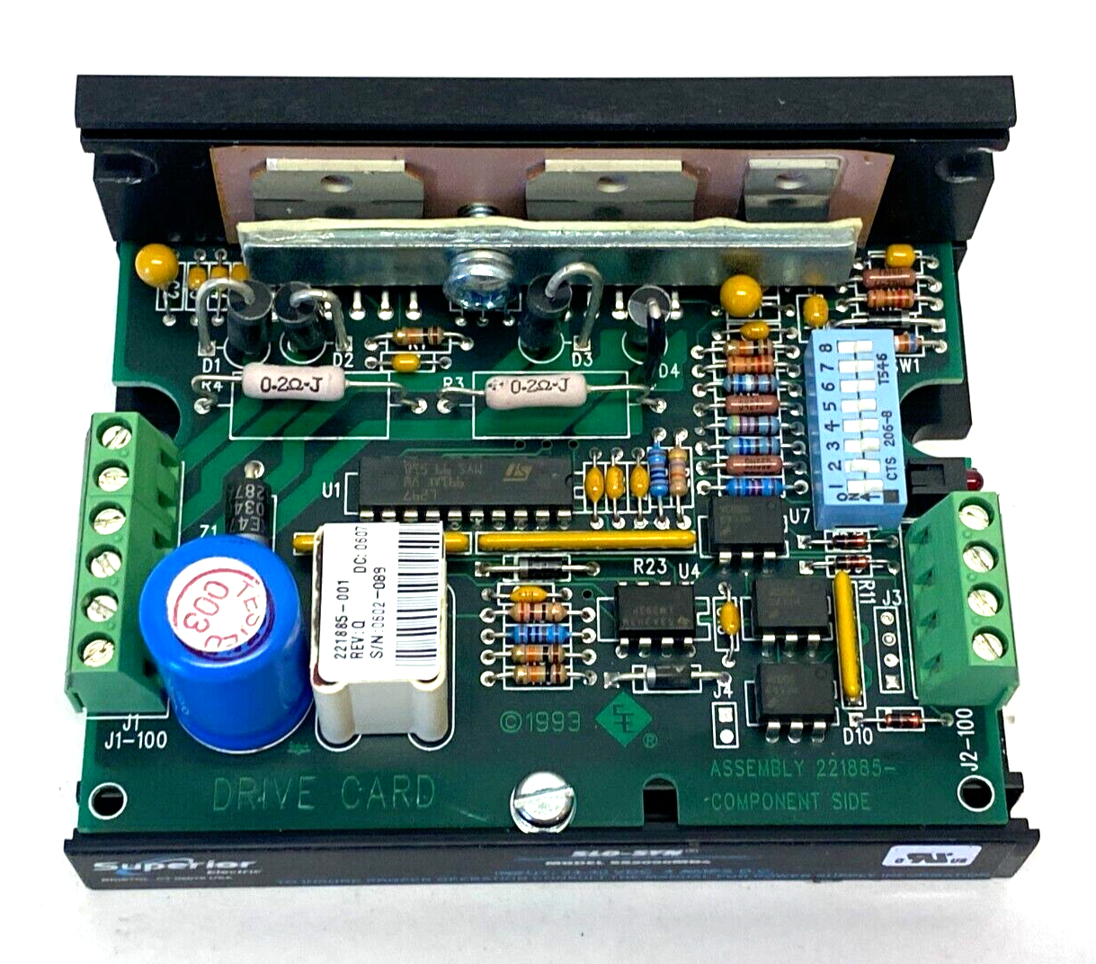 Superior Electric SS2000MD4 SLO-SYN Programmable Step Motor Controller 24~40VDC - Maverick Industrial Sales