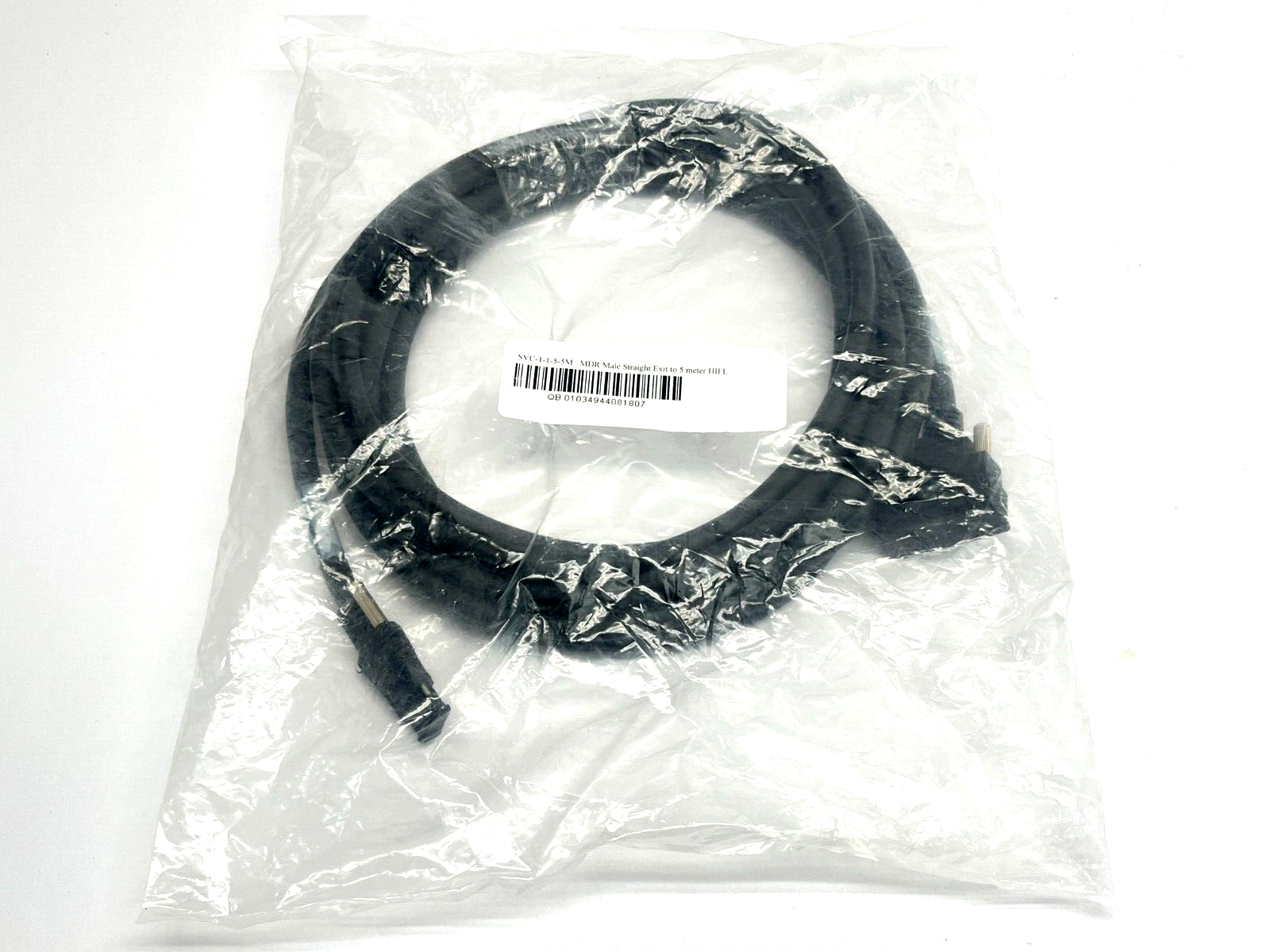 CameraLink SVC-1-1-5-5M MDR Male Straight Exit to 5 Meter HIFL - Maverick Industrial Sales