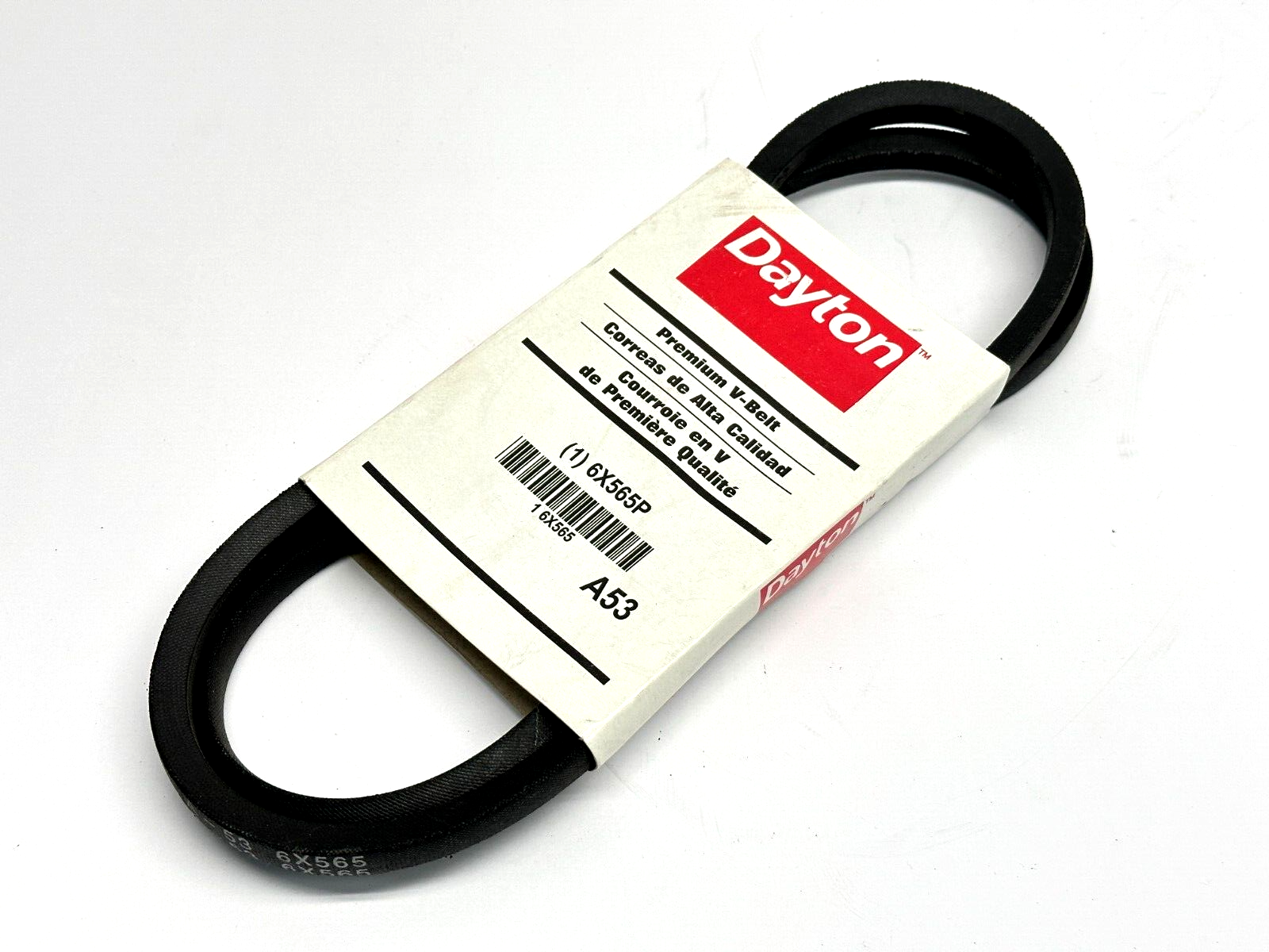 Dayton 6X565P A53 Premium V-Belt Outside Length 55" - Maverick Industrial Sales