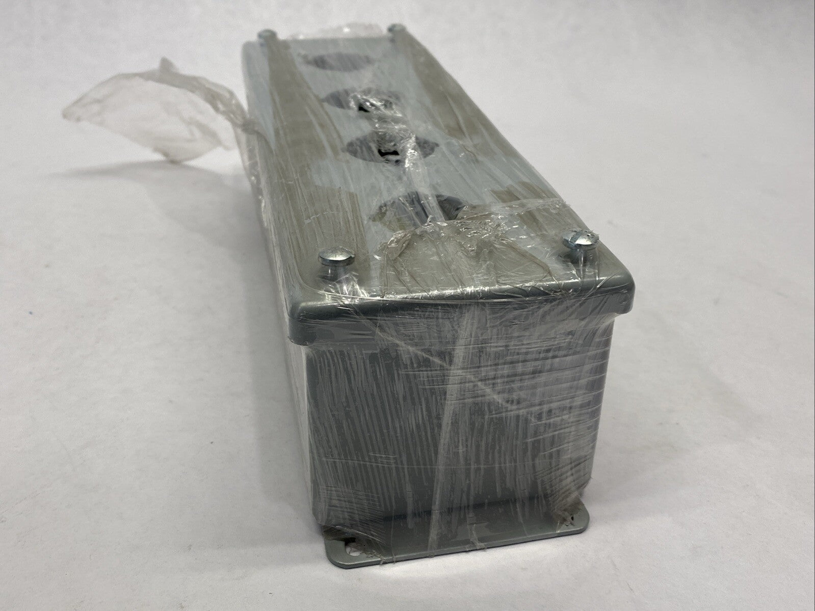 Hoffman E4PB nVent Pushbutton Enclosure Type 12 Gray - Maverick Industrial Sales