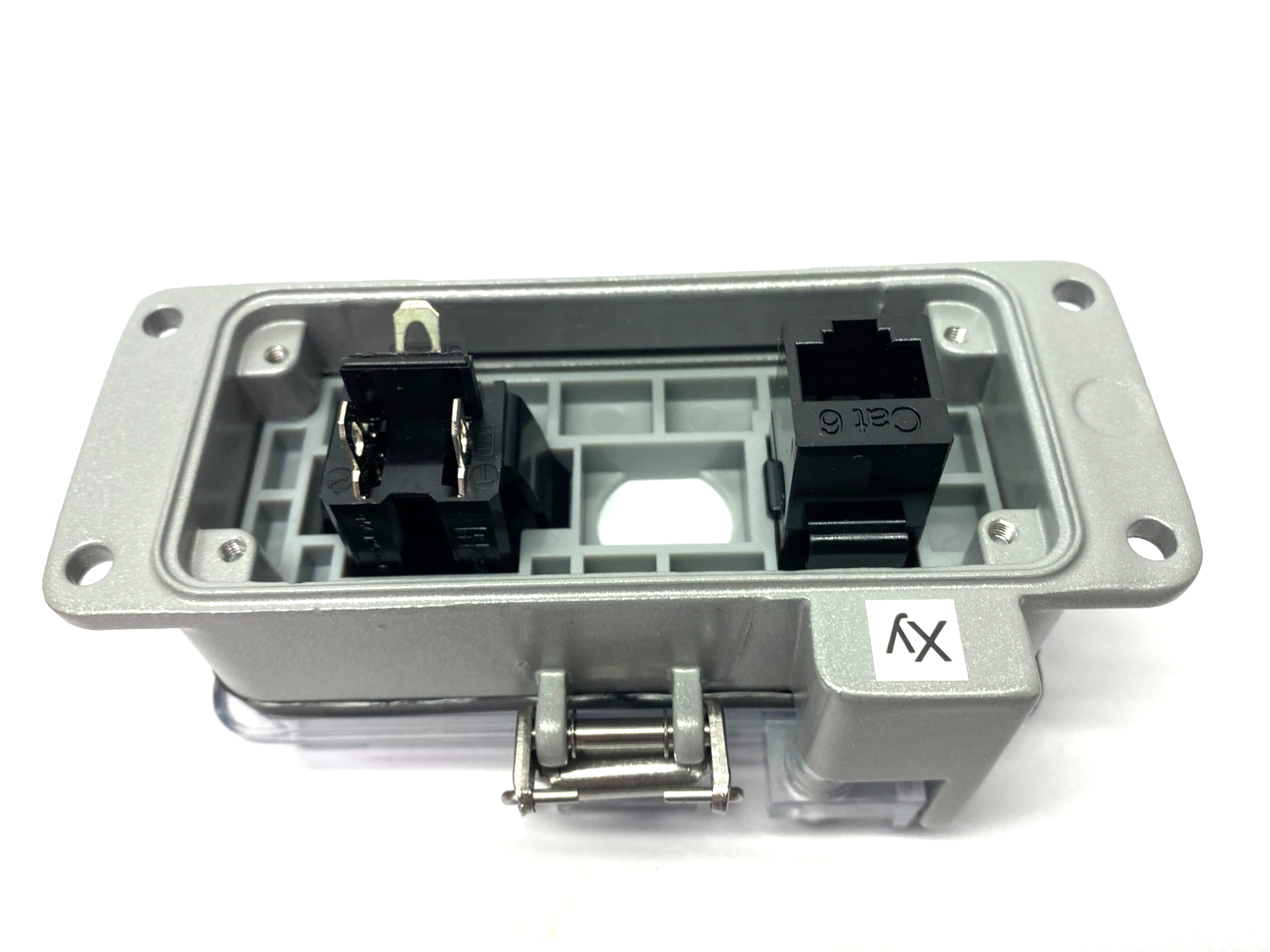 P-R2-F3R0 | Grace Port Ethernet Panel Interface Connector N12/4/CAT 5 RJ45 - New – Open box - Maverick Industrial Sales