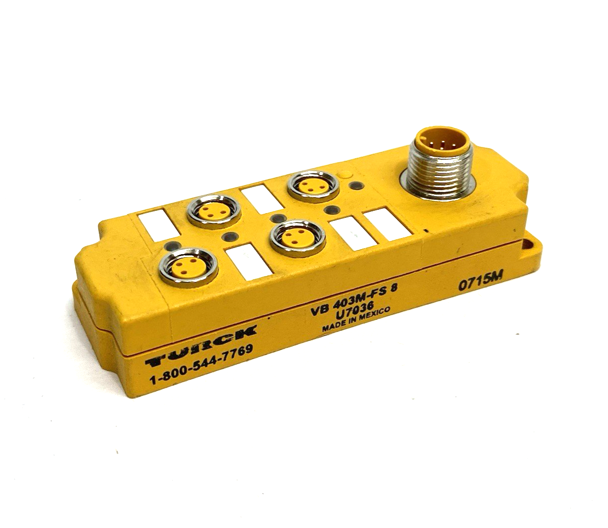 VB 403M-FS 8 | Turck multibox Sensor/Actuator Junction Box 4-Port U7036 - Used - Maverick Industrial Sales