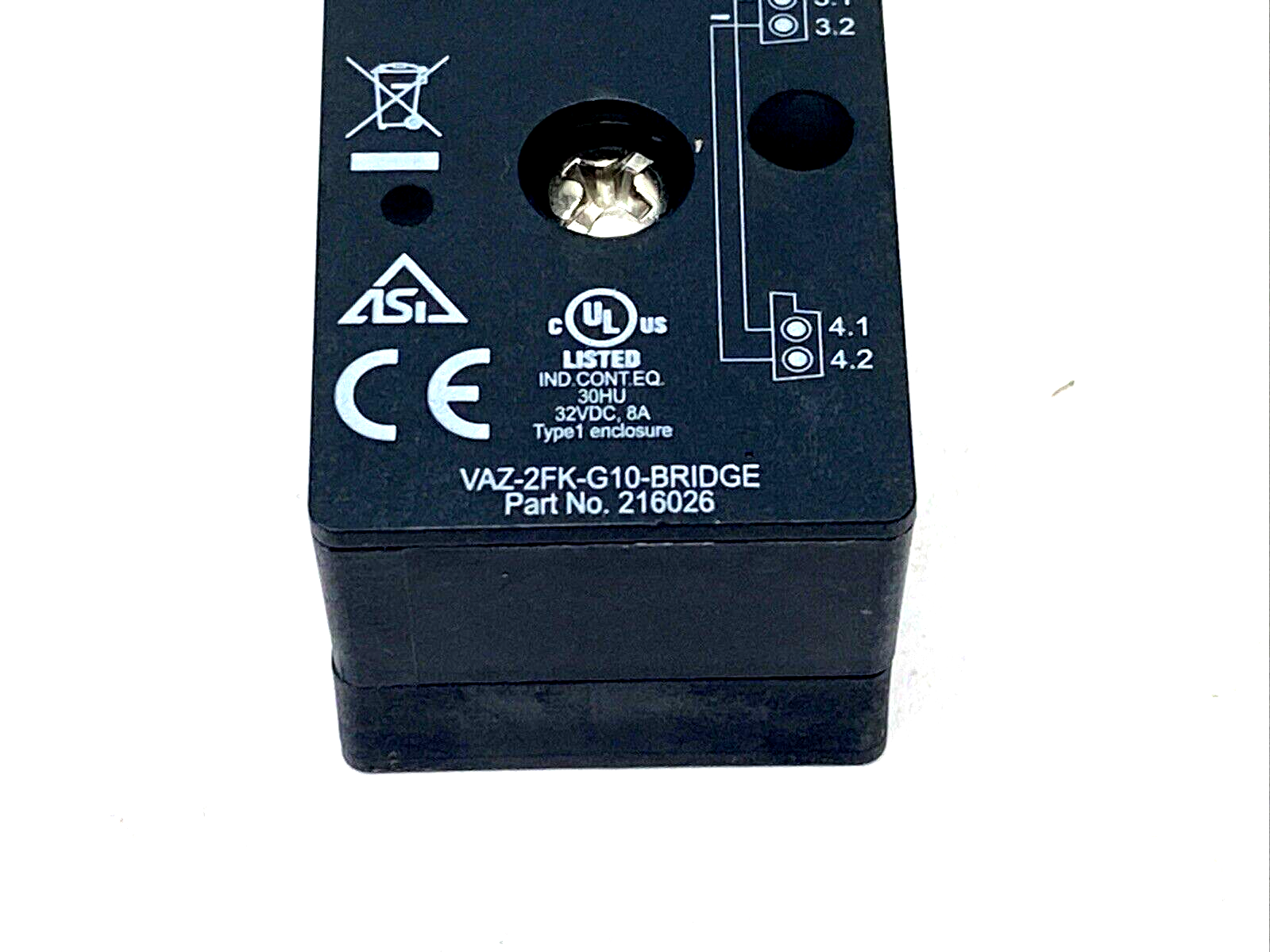 Peperl+Fuchs VAZ-2FK-G10-BRIDGE AS-Interface Splitter Box 216026 - Maverick Industrial Sales