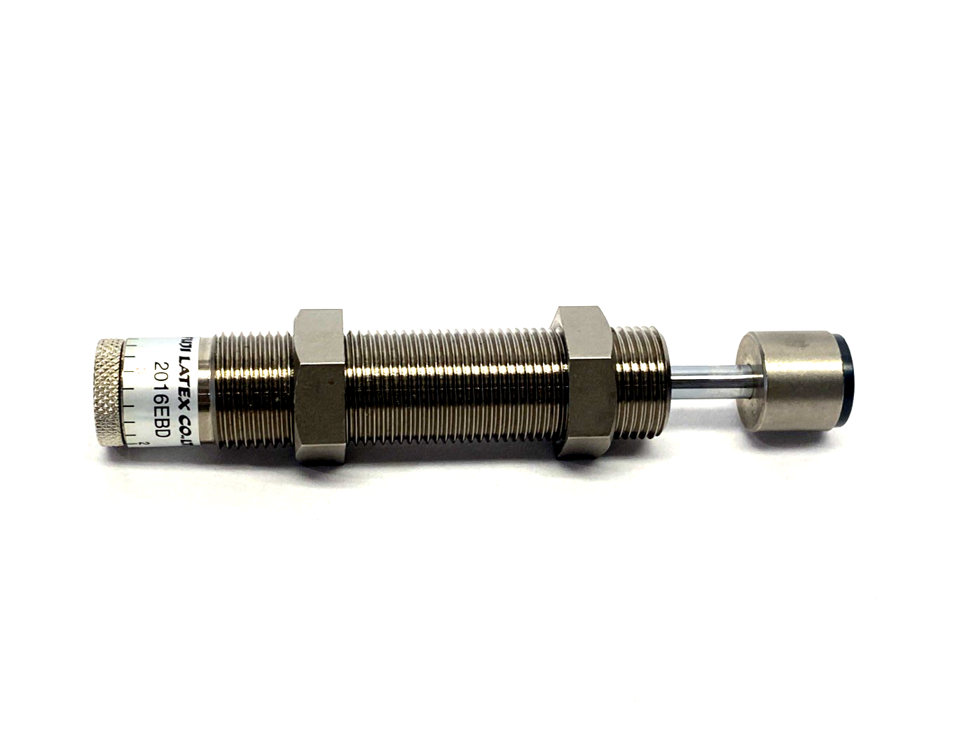 Fuji Latex FWM-2016EBD-C Adjustable Shock Absorber 16mm Stroke M20 Thread Dia. - Maverick Industrial Sales