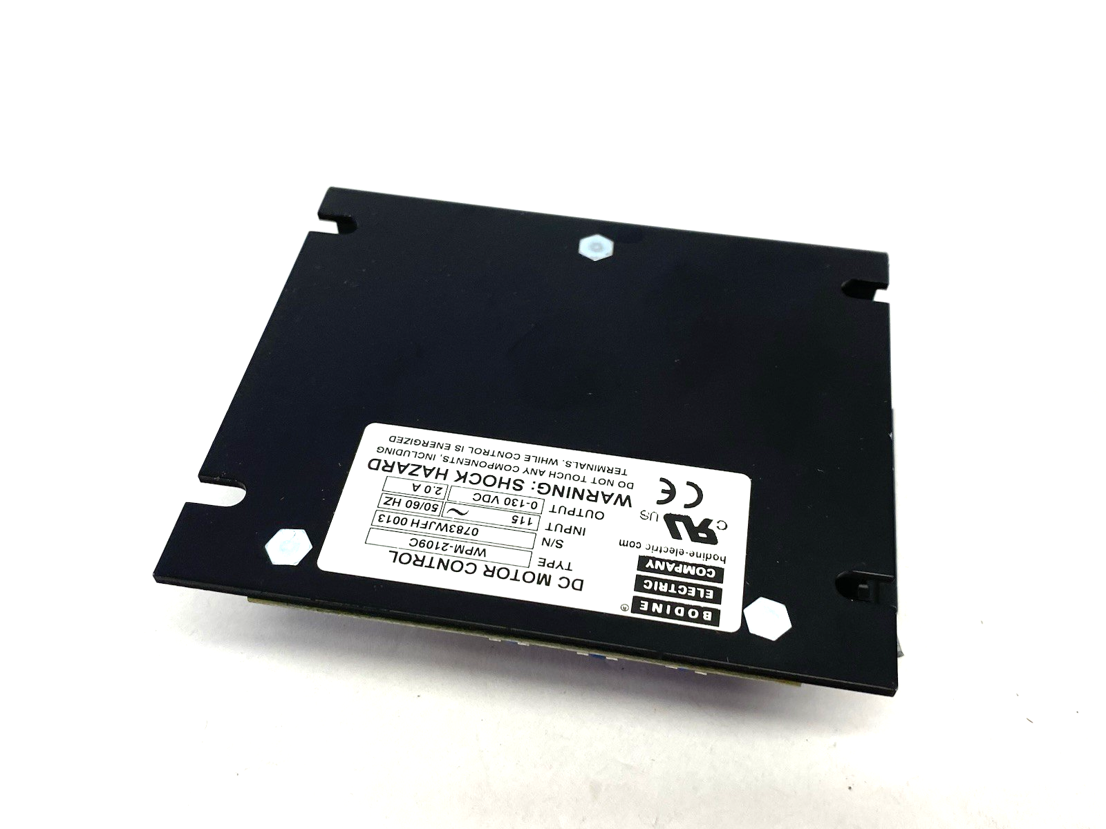 Bodine Electric WPM-2109C Filtered PWM DC Basic Speed Control, Open Chassis - Maverick Industrial Sales