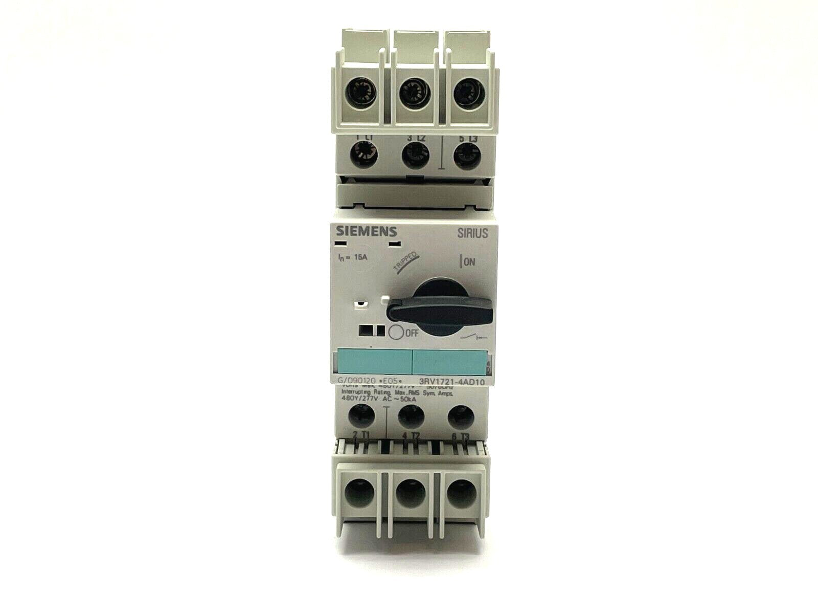Siemens 3RV1721-4AD10 Circuit Breaker - Maverick Industrial Sales