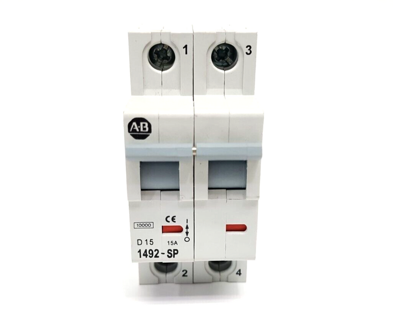 Allen Bradley 1492-SP2D150 Ser. C Supplementary Miniature Circuit Breaker 2P 15A - Maverick Industrial Sales