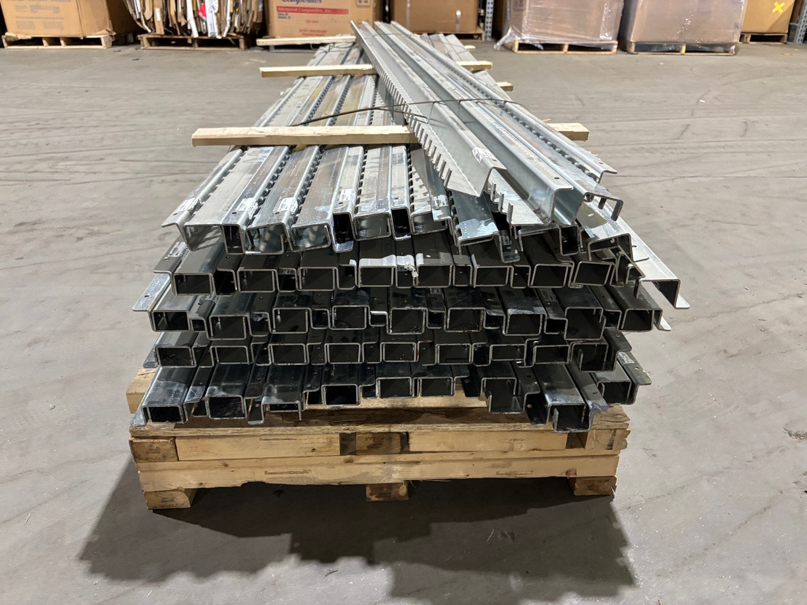 Mallard Manufacturing MB-237-101 Conveyor Discharge / Unload Beams, LOT OF 80 - Maverick Industrial Sales