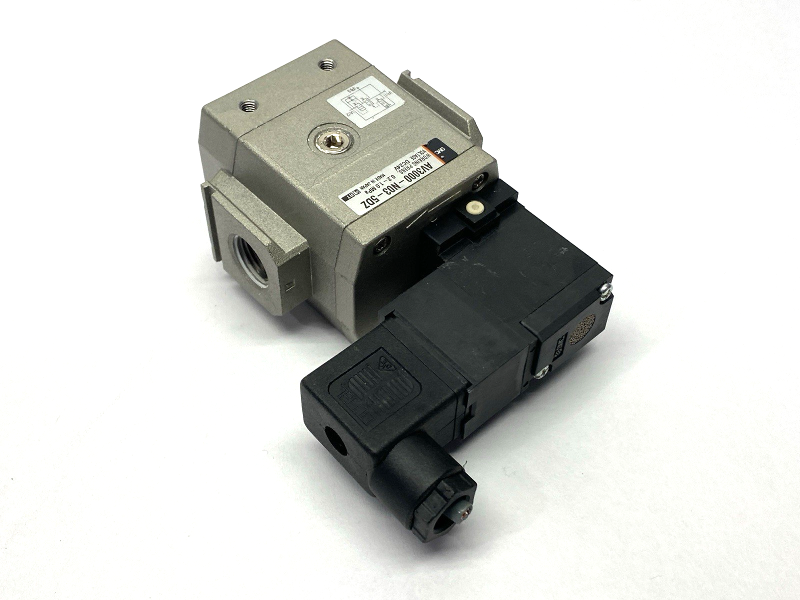 SMC AV3000-N03-5DZ Soft Start Pneumatic Valve 3/8" Ports - Maverick Industrial Sales