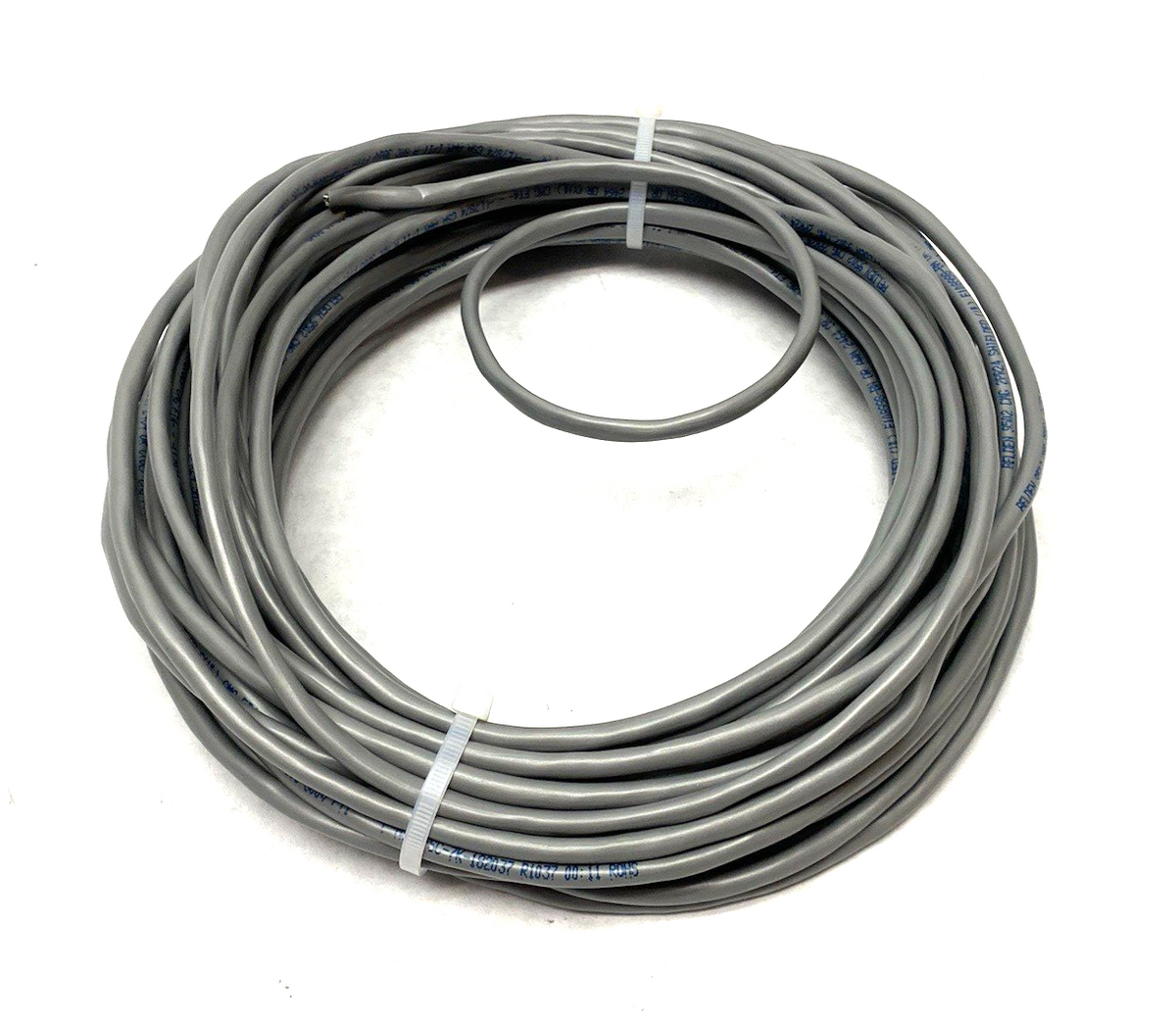 9502 060 | Belden 9502 RS-232, #24-2pr, SR-PVC, O/A Foil, PVC Jkt, CMG, 75Ω ABOUT 60 FEET - New – Open box - Maverick Industrial Sales