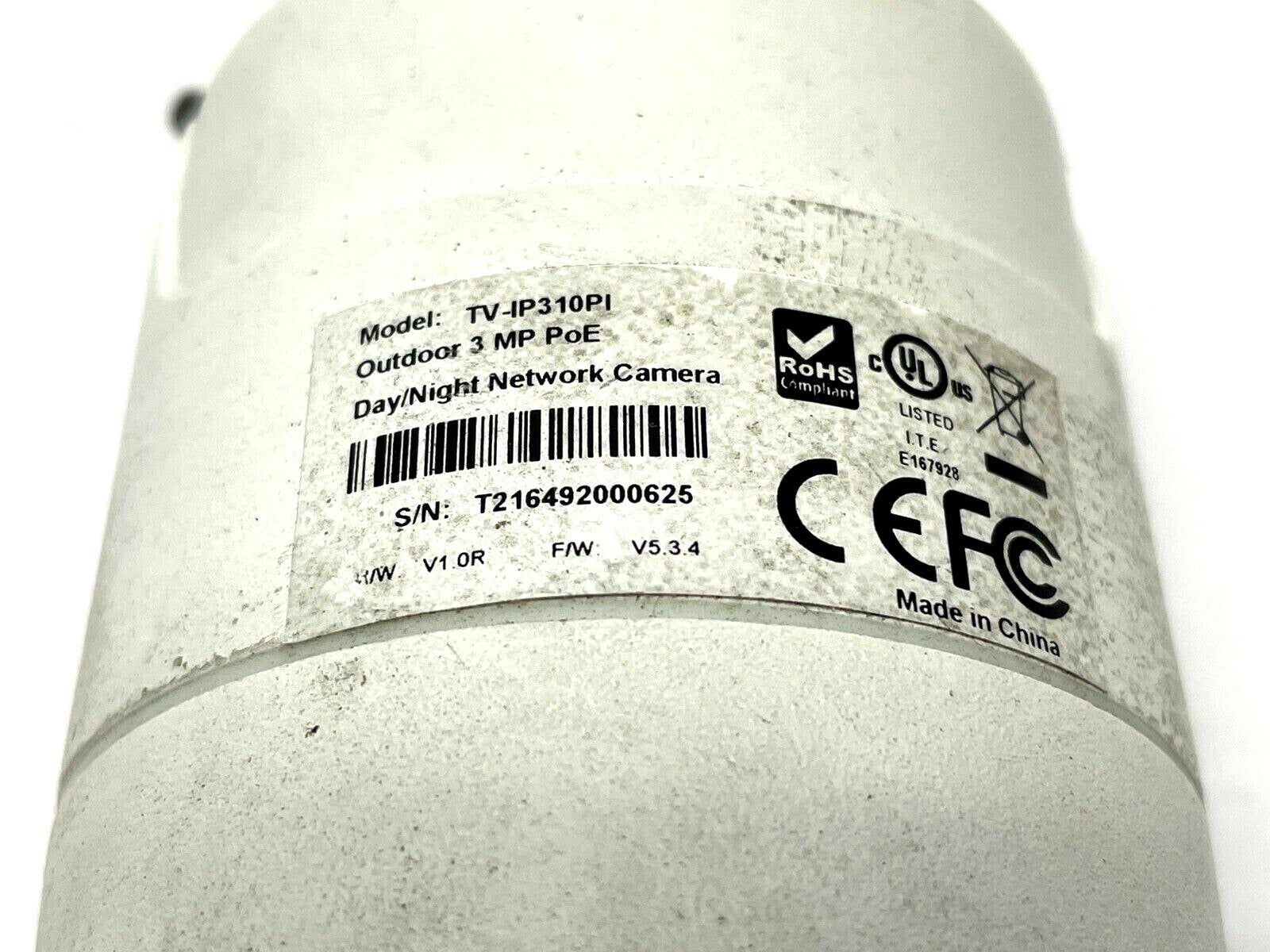 Trendnet TV-IP310PI Indoor/Outdoor 3MP Full HD PoE Day/Night Network Camera - Maverick Industrial Sales