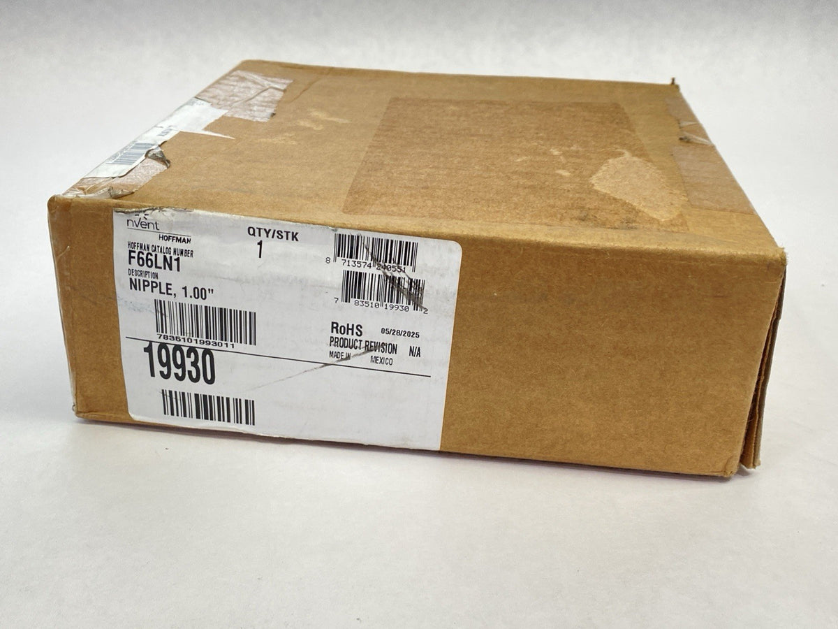 Hoffman F66LN1 Wireway Nipple 1" 19930 - Maverick Industrial Sales