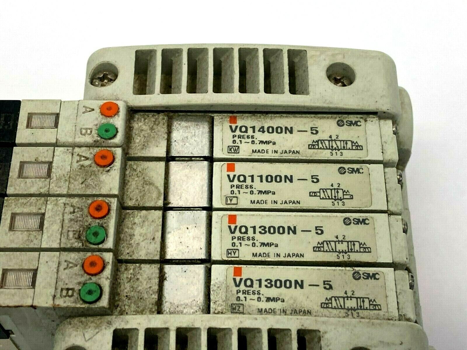 SMC VV5QC11-04FD D-Sub Connector Manifold w/ Pneumatic Valves - Maverick Industrial Sales