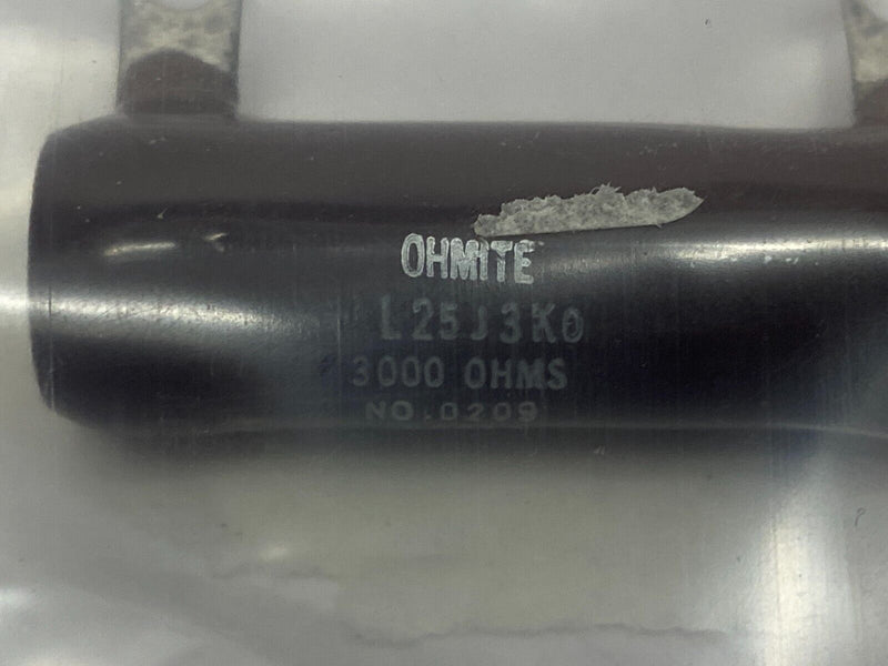 Ohmite L25J3K0 Resistor 3000Ohms 17 351 14 - Maverick Industrial Sales