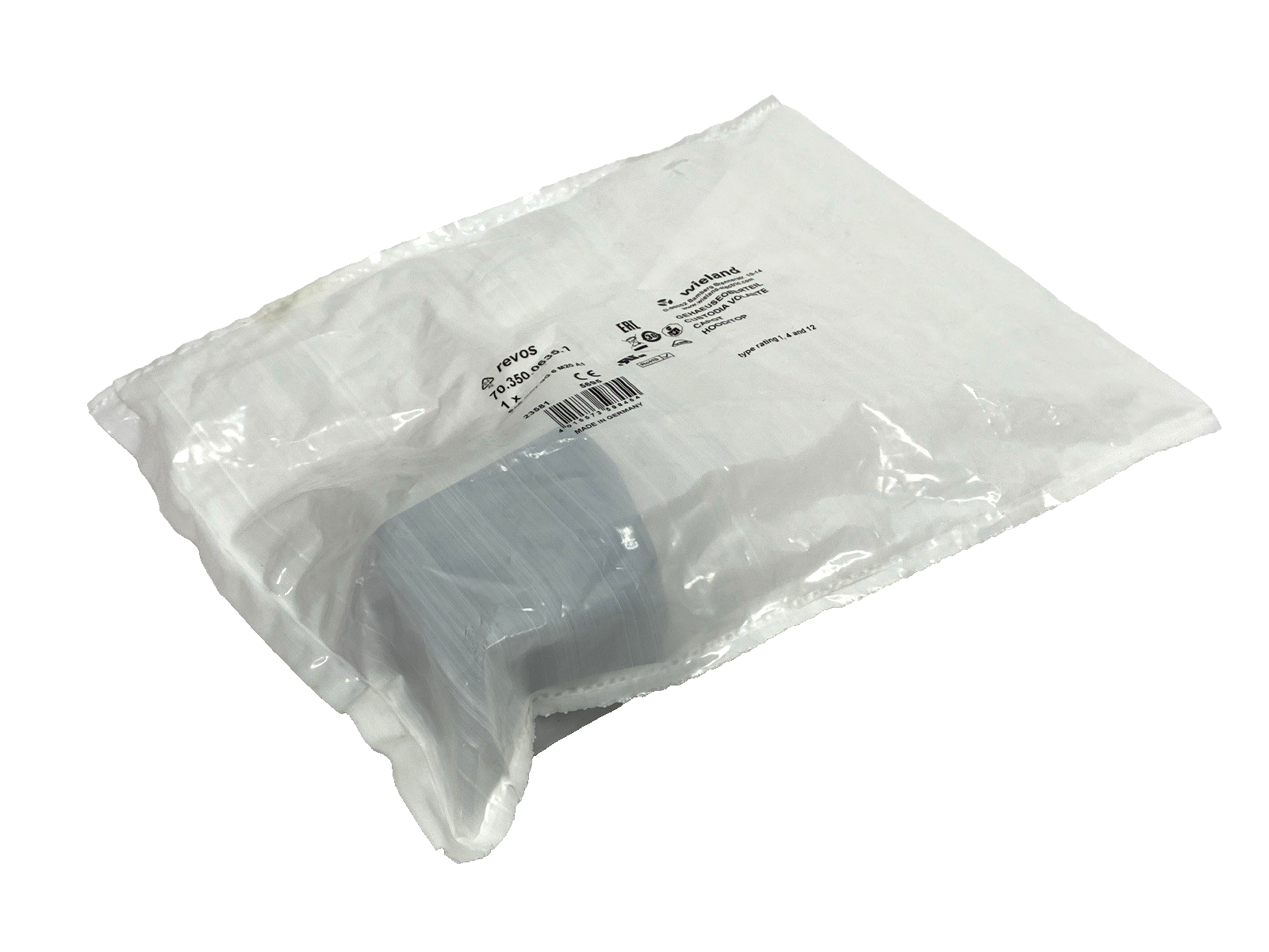 70.350.0635.1, BAS GOT GG 6 M20 A1 | Revos 70.350.0635.1 Heavy Duty Connector Hood Side Entry BAS GOT GG 6 M20 A1 - New - Maverick Industrial Sales
