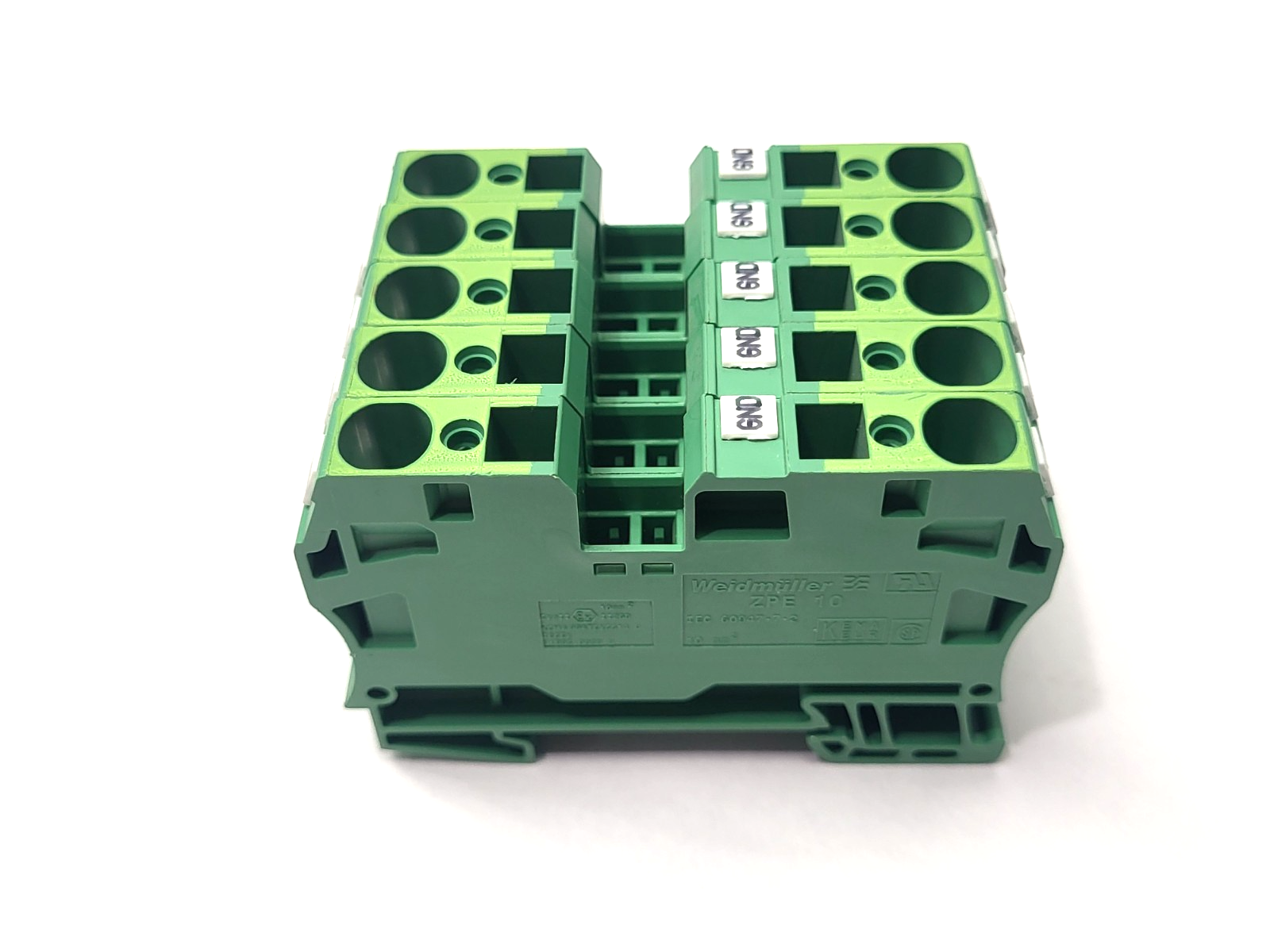 ZPE 10 | Weidmuller Feed-Through Terminal Block 1746770000 LOT OF 5 - Used - Maverick Industrial Sales