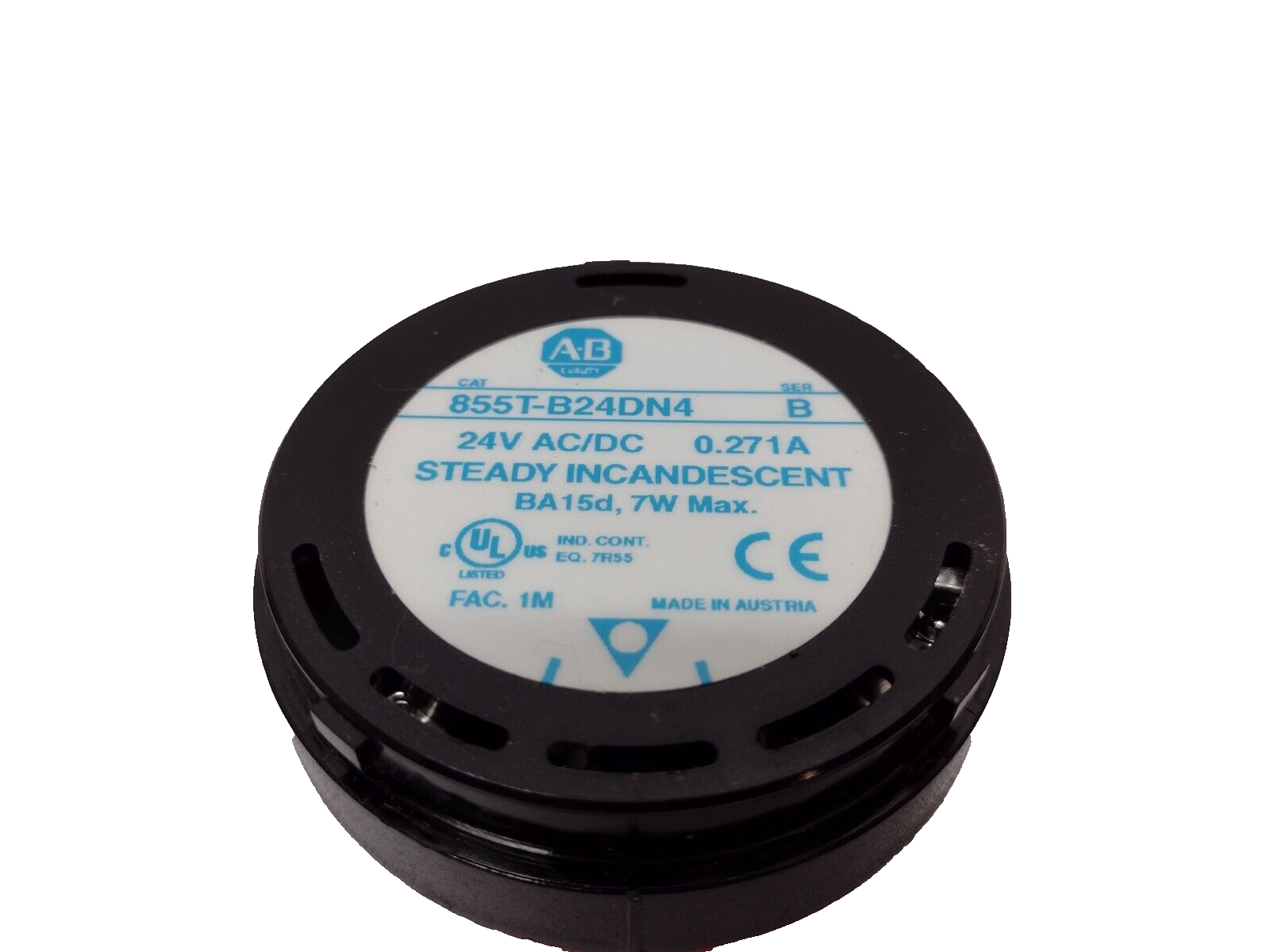 Allen Bradley 855T-B24DN4 Series B 24AC/DC Steady Stack Light RED - Used - Maverick Industrial Sales