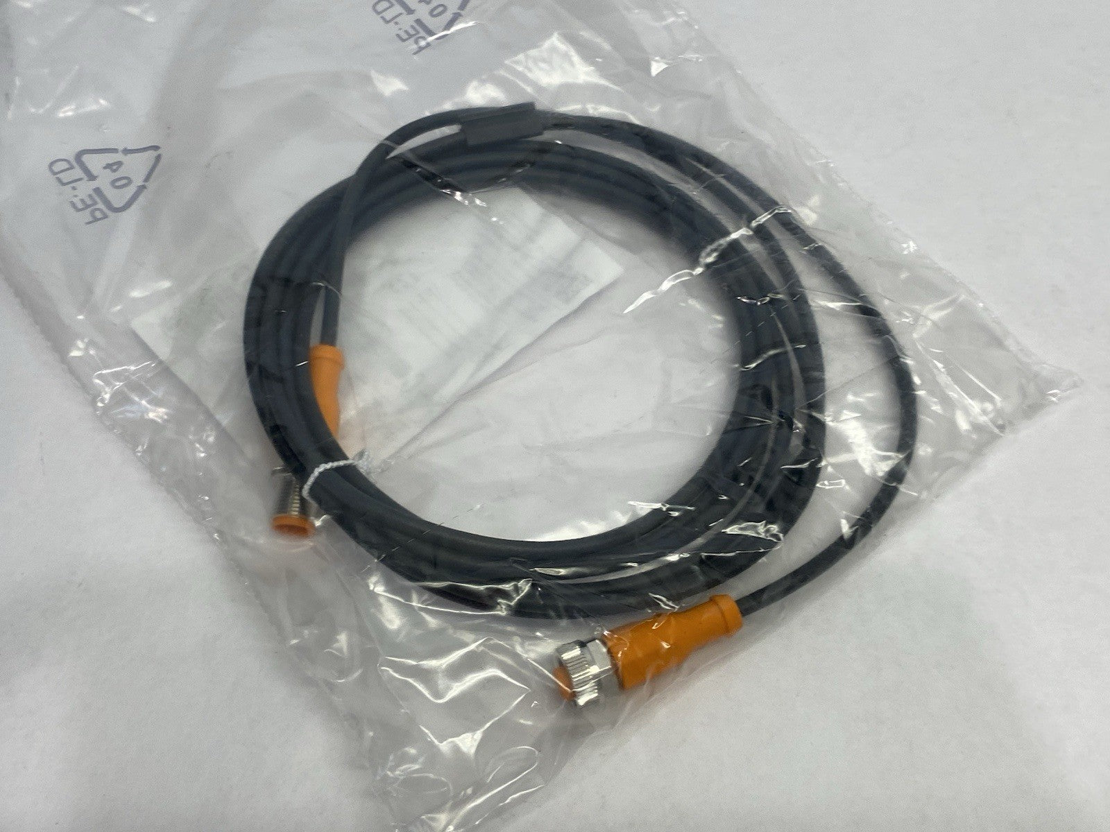 EVC100 | Ifm A-Coded Dbl-Ended Connection Cable VDOGH040MSS0003H04STGH040MSS - New - Maverick Industrial Sales