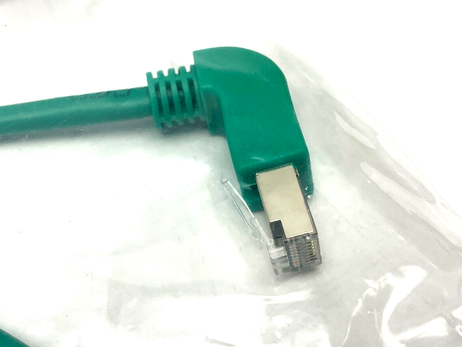 Black Box EVNSL22ES-0003-90DU CAT5e Molded Angled Patch Cord 3ft Length - Maverick Industrial Sales