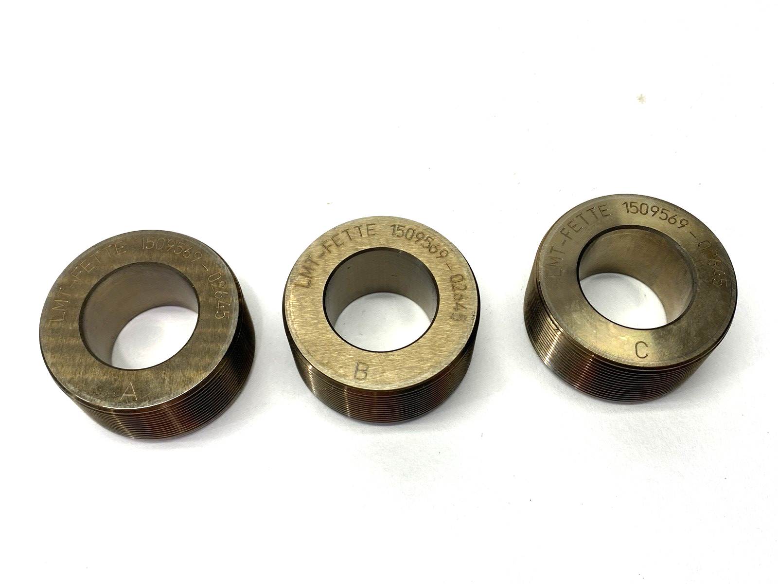 LMT Fette 1509569 Thread Roll M8-M10X1.25 1K Rolls 2 Head LOT OF 3 - Maverick Industrial Sales