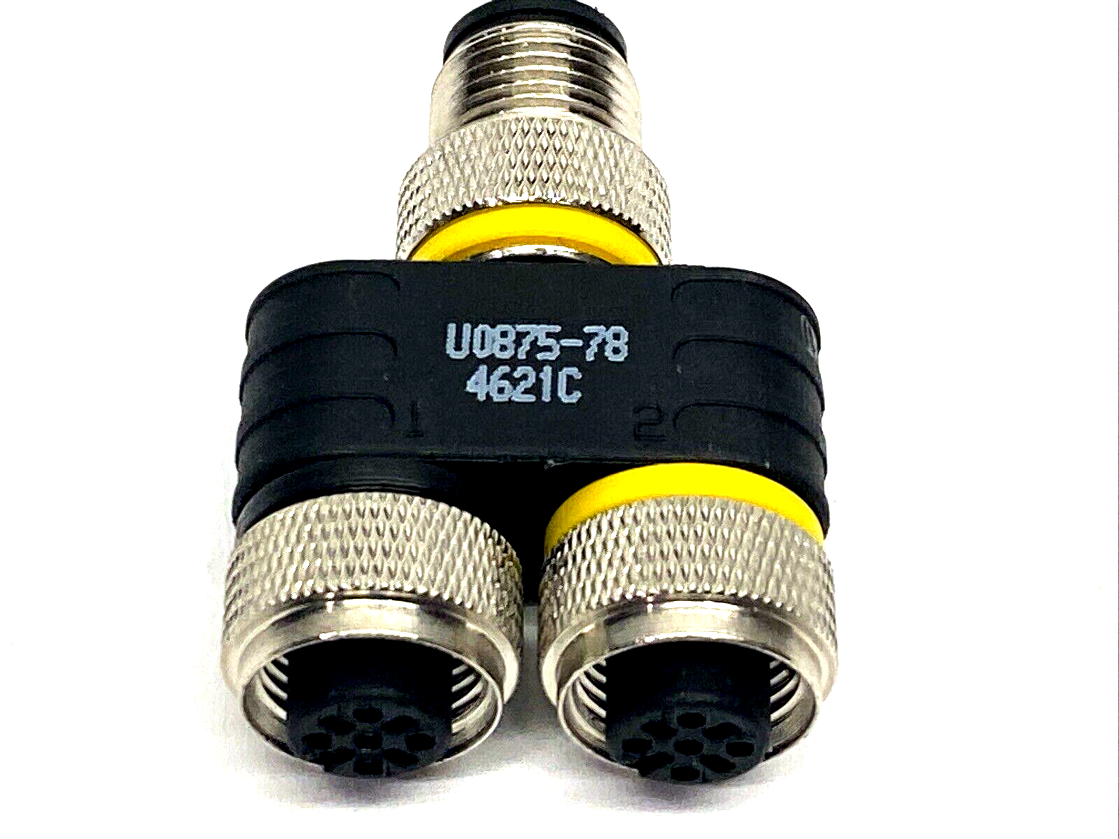 Turck YB2-FSM 4.5-2FKM 4.5 2 Branch M12 Splitter U0875-78 LOT OF 2 - Maverick Industrial Sales