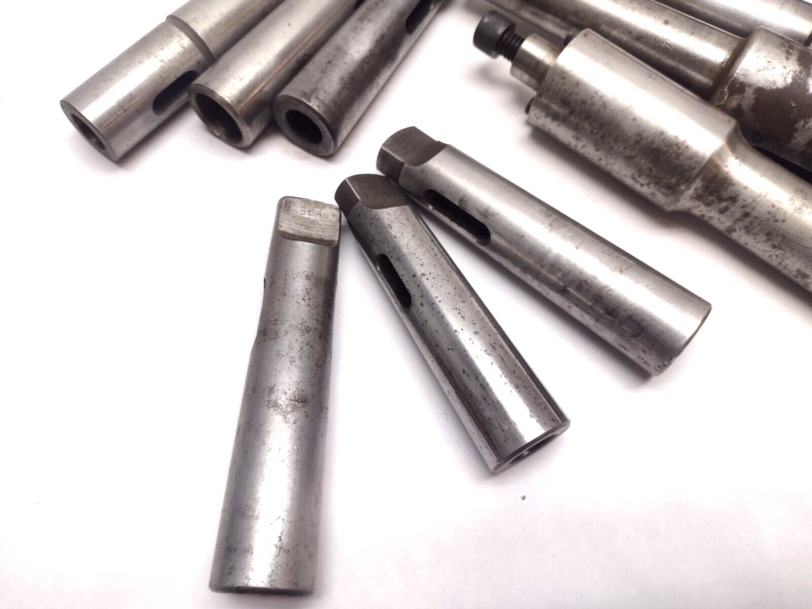 CNC Milling Tool Adapters LOT OF 11 Various Types - Maverick Industrial Sales