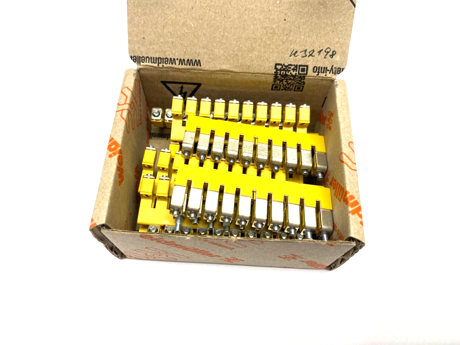 Weidmüller 1052060000 Terminal Block Cross Connector 10-Pole WQV 4/10 BOX OF 13 - Maverick Industrial Sales