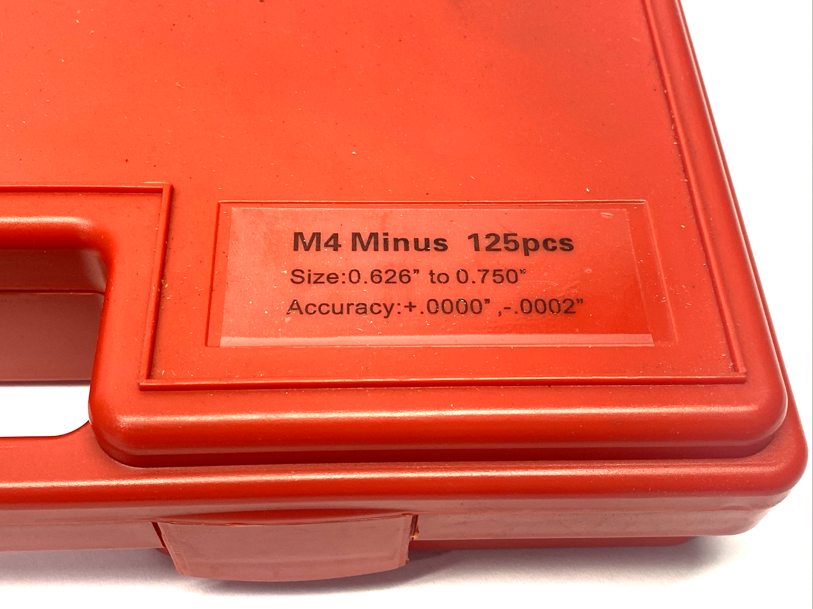M4 Minus | MHC Industrial Supply 125Pcs Pin Gage Set 0.626"-0.750" MISSING TWO - Used - Maverick Industrial Sales
