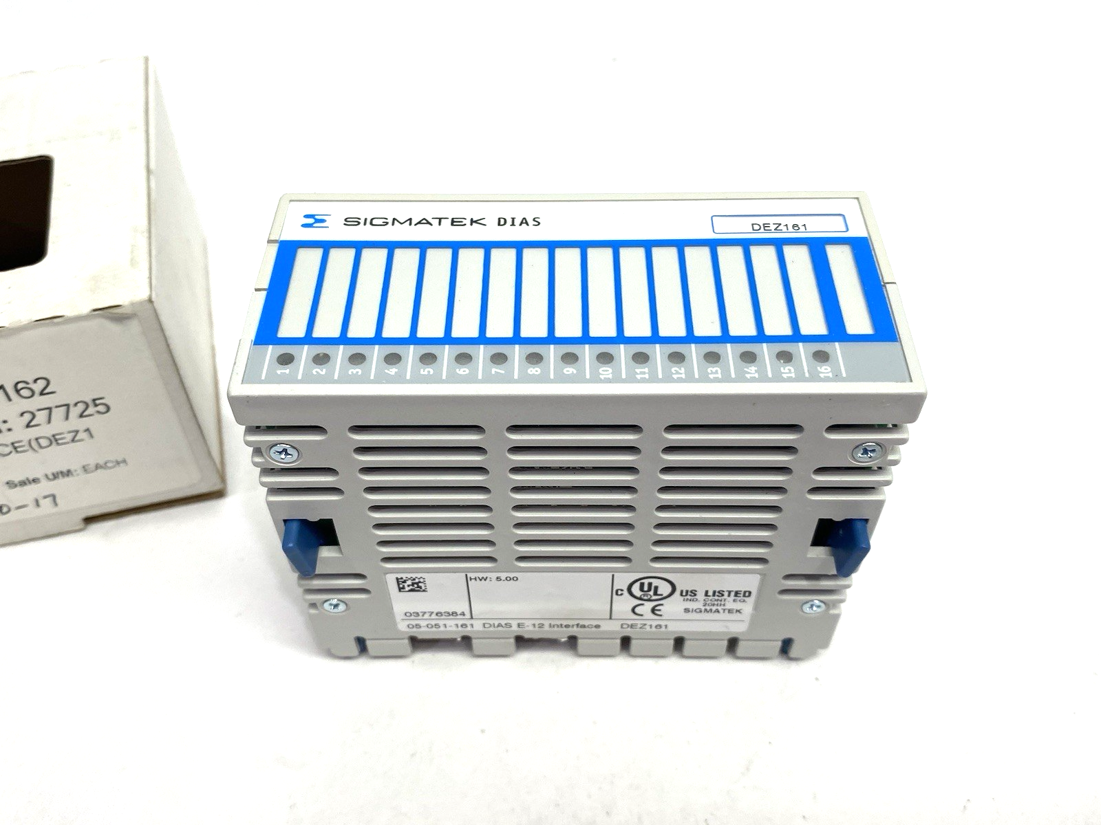 05-051-161 | Sigmatek Input/Output Module DIAS E-12 Interface DEZ 161 - New – Open box - Maverick Industrial Sales