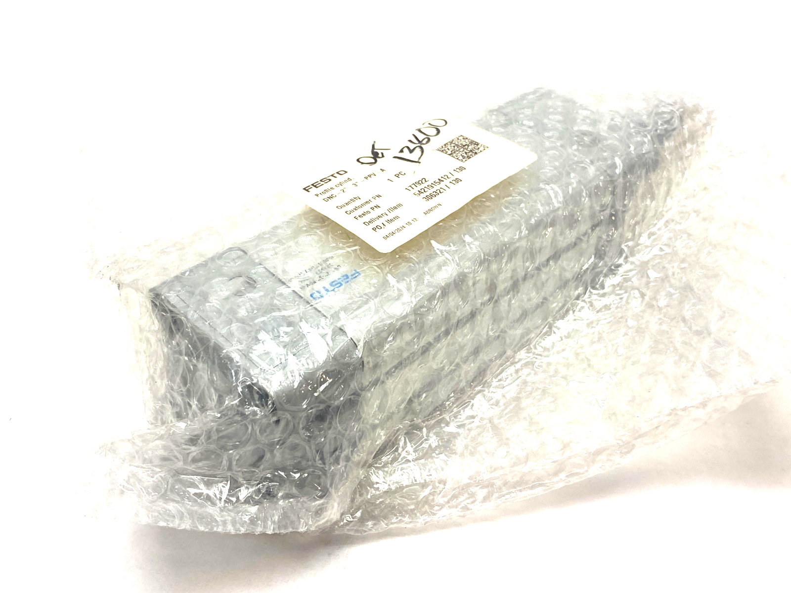 Festo DNC-2"-3"-PPV-A Profile Cylinder 3" Stroke, 2" Bore, 177922 - Maverick Industrial Sales