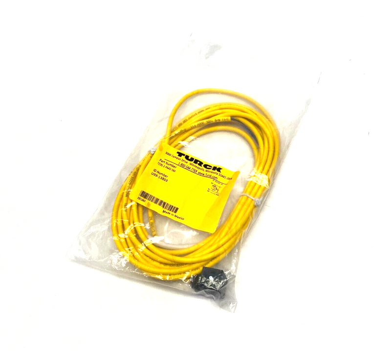 Turck TC9S 2-P642-5M Single Ended Mating Cable 9.4mm Space U99-13803 - Maverick Industrial Sales