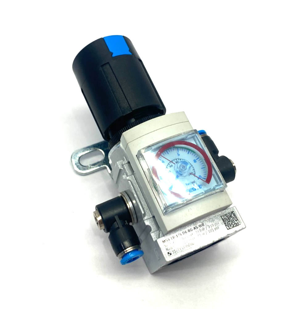 Festo MS4-LR-1/4-D6-RG-AS-WR Pressure Regulator 1/4" Ports 527690 - Maverick Industrial Sales