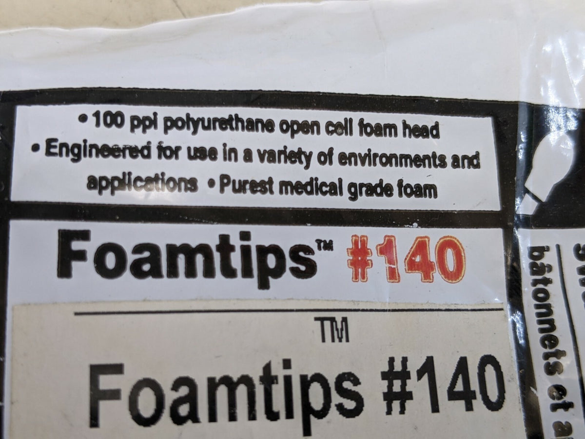 CF4050 | Chemtronics Foamtips #140 PKG OF 50 - New – Open box - Maverick Industrial Sales