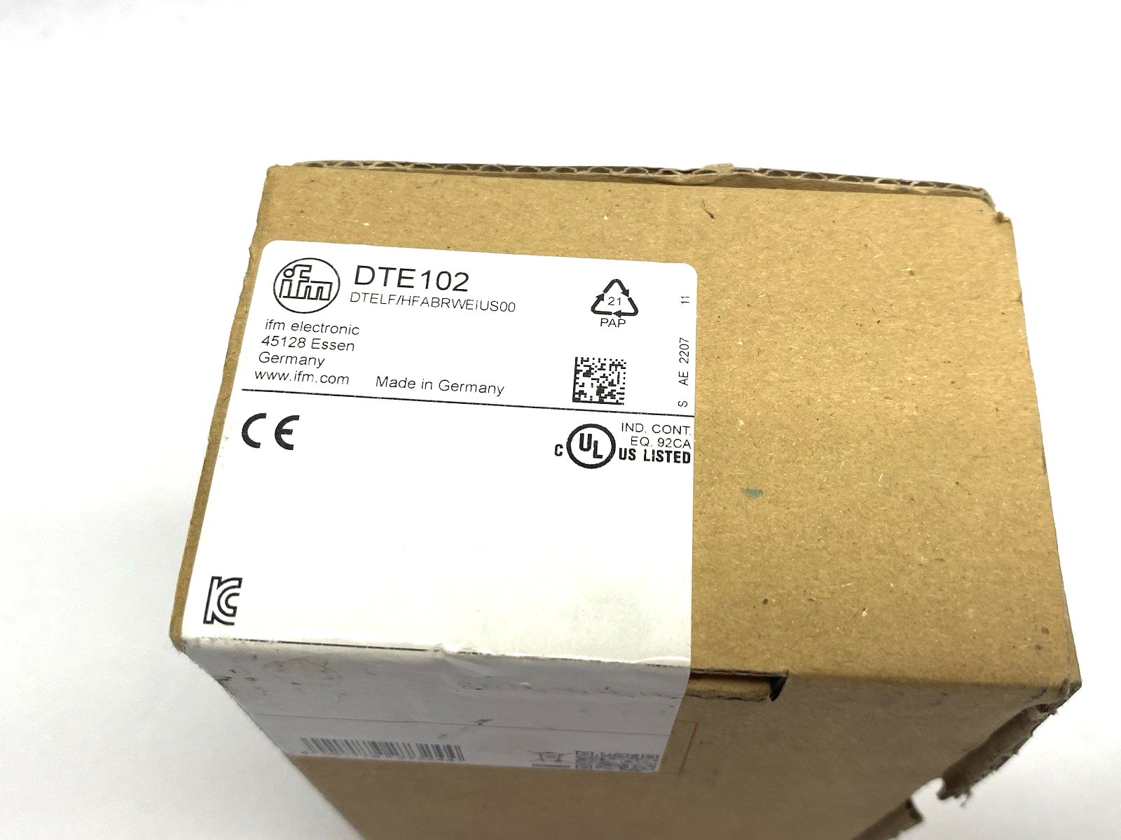 DTE102 | ifm Ethernet/RFID Evaluation Unit LF/HF, 4-Channels, DTELF/HFABRWEIUS00 - New – Open box - Maverick Industrial Sales