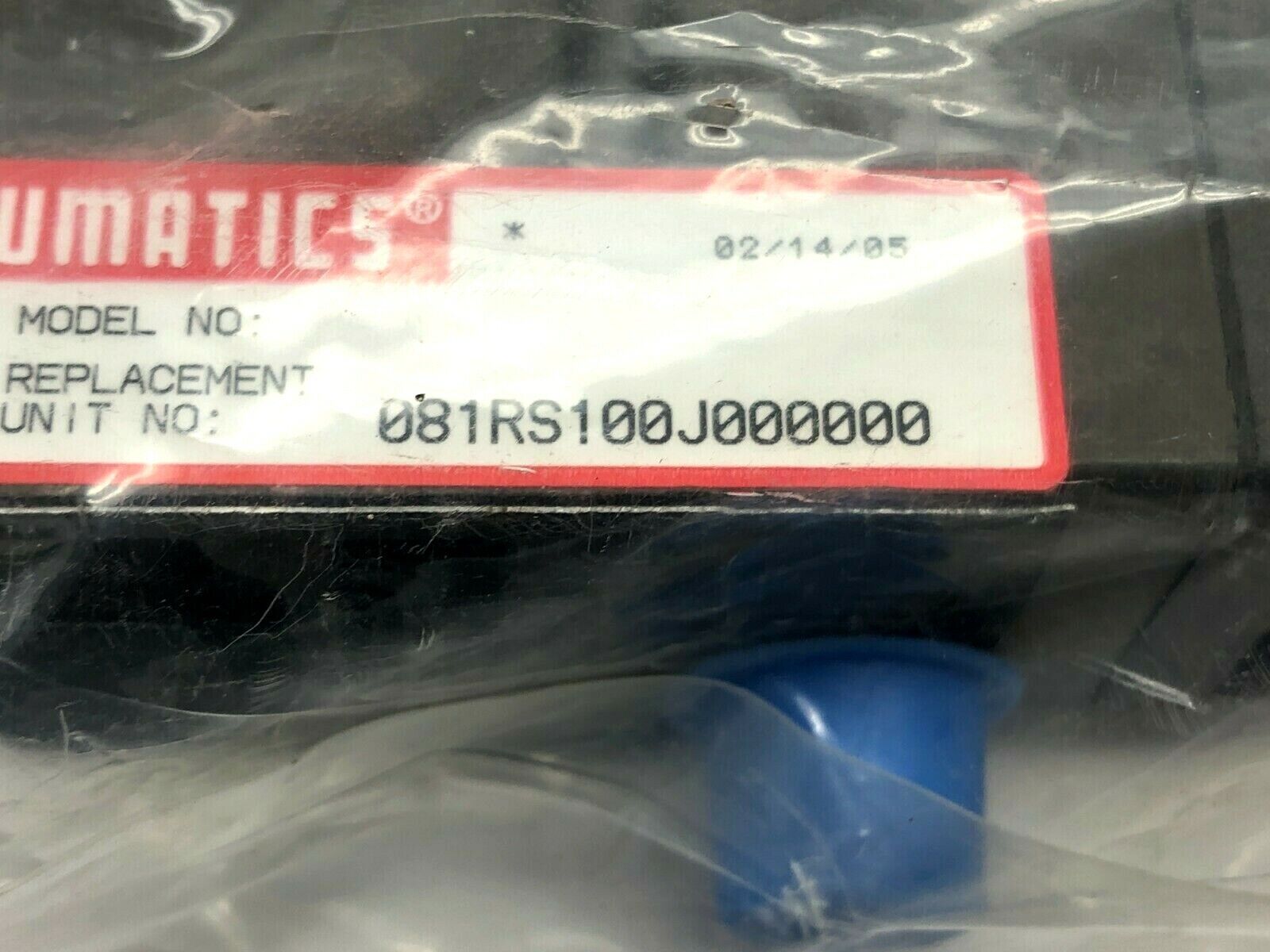 Numatics 081RS100J000000 Replacement Regulator w/ Gauge - Maverick Industrial Sales