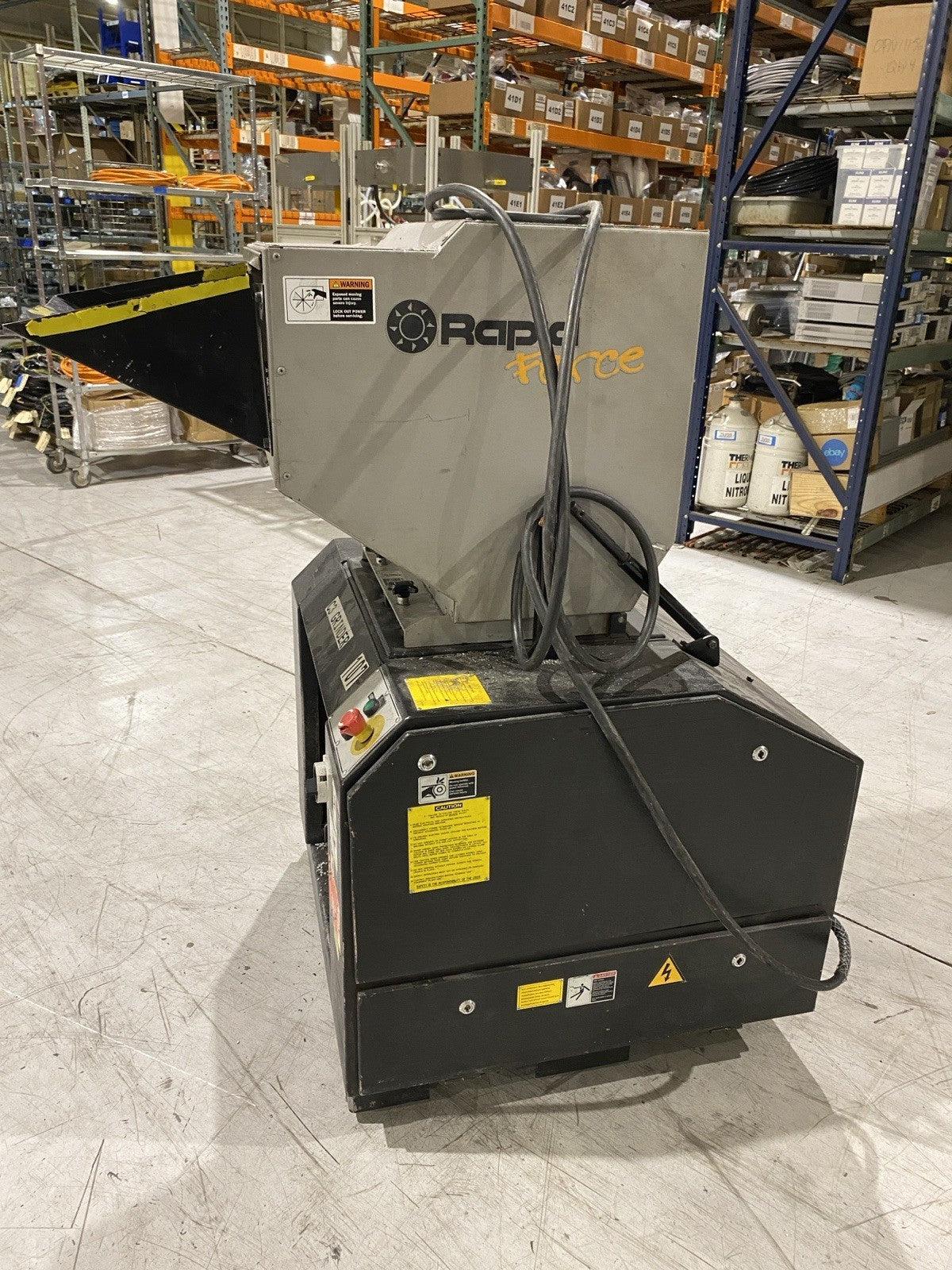 F-19K | Rapid Force Plastic Granulator 460V 3PH - Used - Maverick Industrial Sales