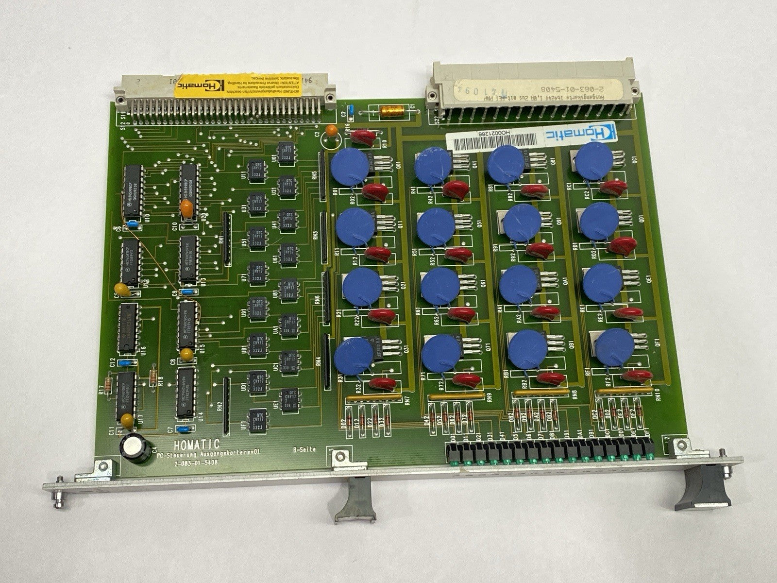Homatic 2-083-01-5408 PC Control Output Board - For parts or not working - Maverick Industrial Sales