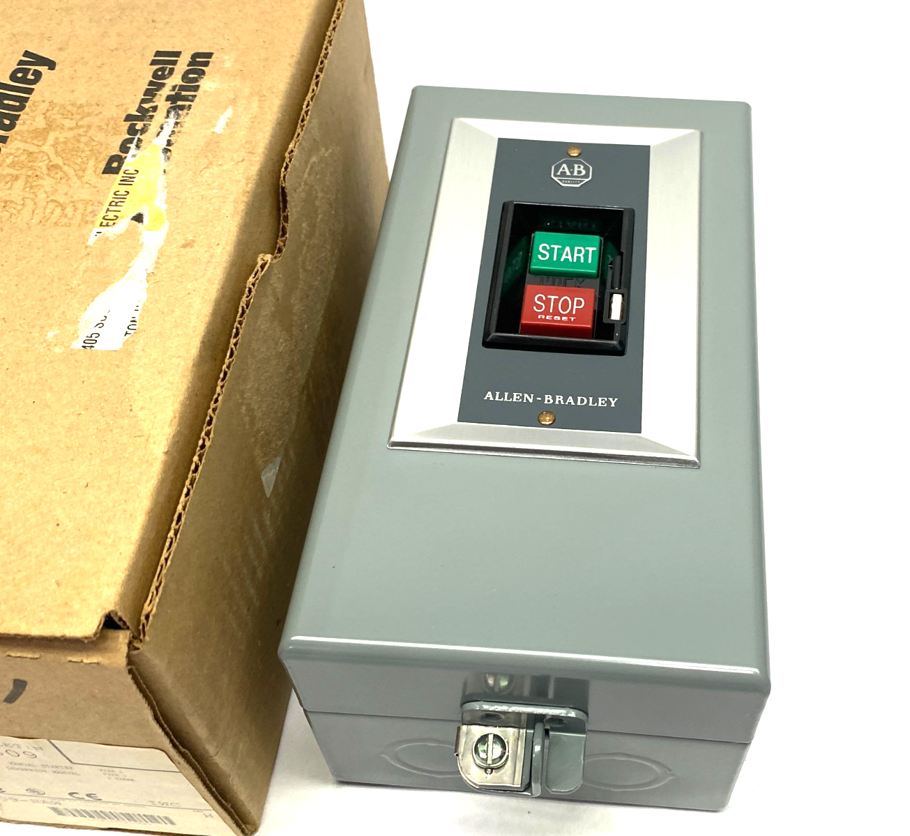 Allen Bradley 609-BAW Ser. H Manual Motor Starter NEMA Size 1, 3-Phase - Maverick Industrial Sales