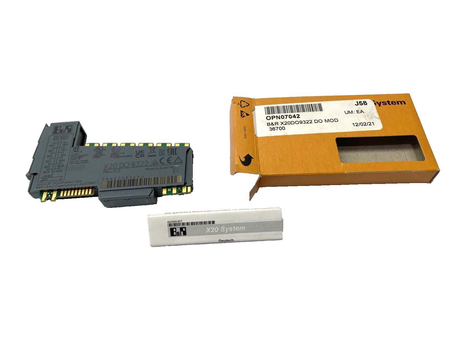 X20DO9322 | B&R Automation Rev. K3 Digital Output Module 12-Digital Outputs - New – Open box - Maverick Industrial Sales