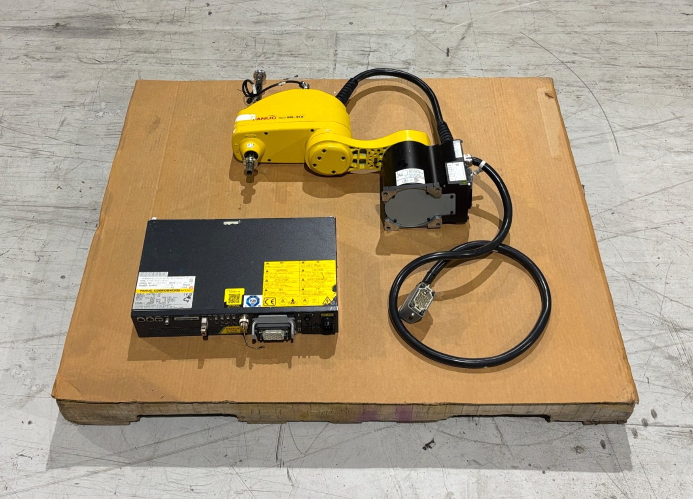 Fanuc SR-3iA Pick & Place Robot System w/ R-30iB Compact Plus Controller (2021) - Maverick Industrial Sales
