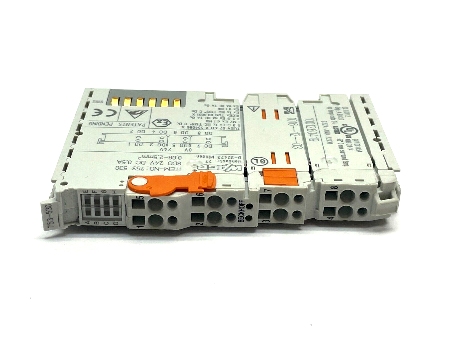 Wago 753-530 Digital Output Module 8-Channel 24VDC 0.5A - Maverick Industrial Sales