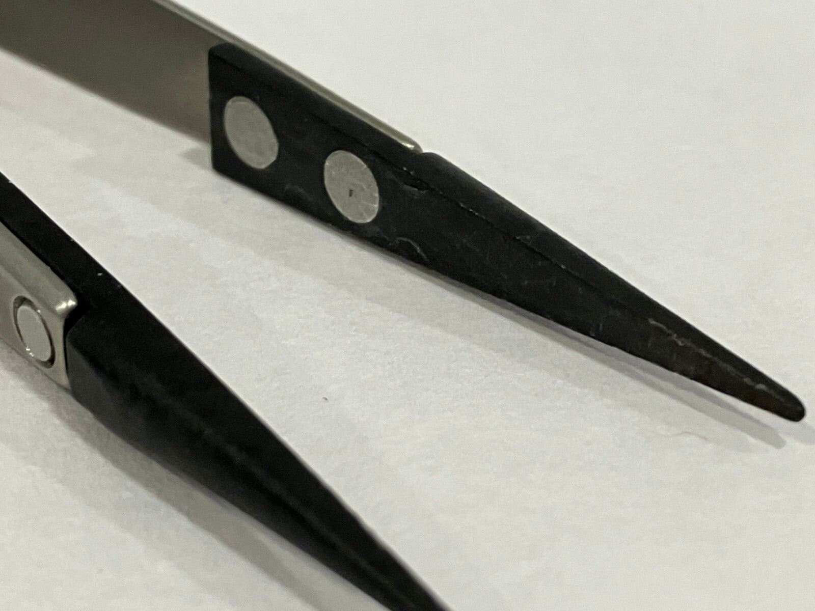 Techni-Tool 00CF Stainless Steel Tweezers Antiacid Antimagnetic - Maverick Industrial Sales