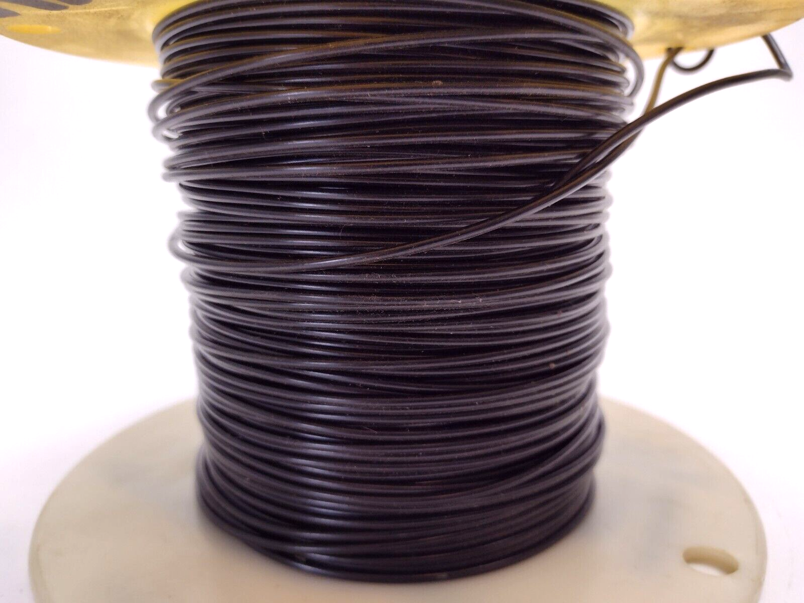 Alpha Wire 1858/19 Black 16 AWG 19/29 PVC MIL-W-16878E Type B, 3.5 lb Spool - Maverick Industrial Sales