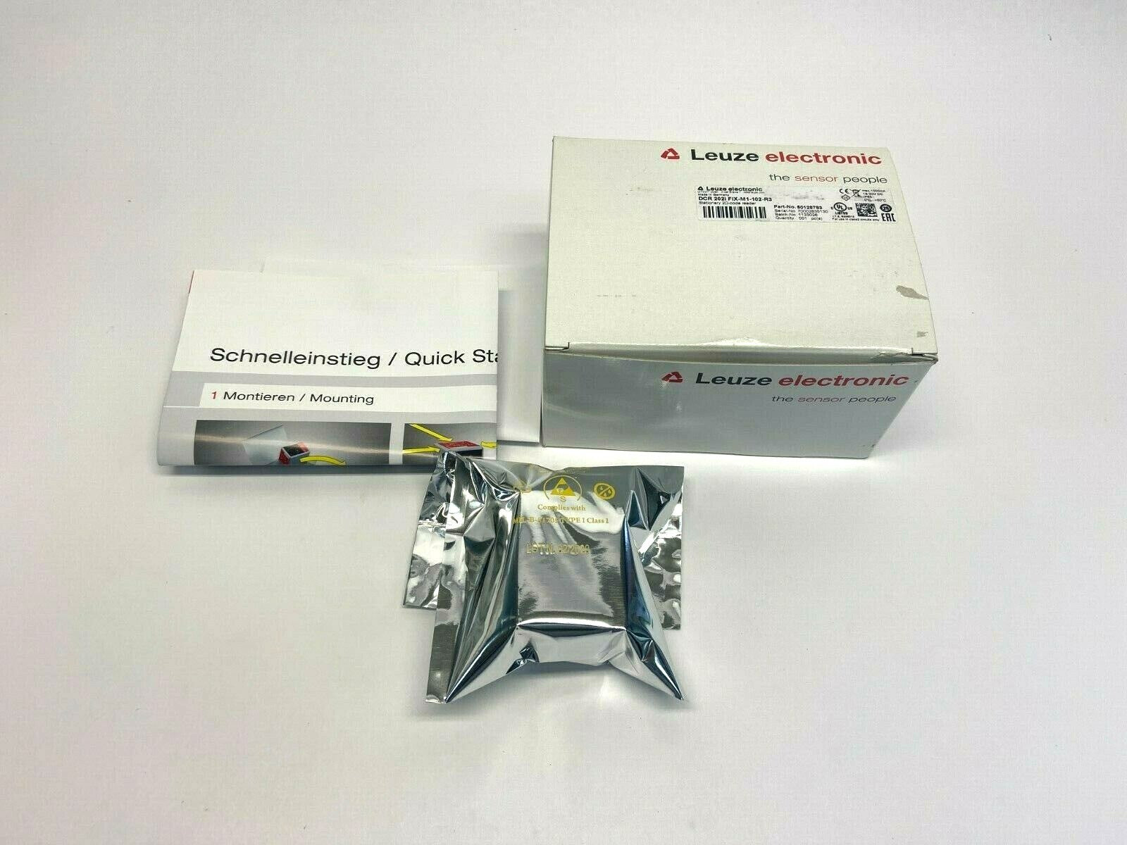 DCR 202i FIX-M1-102-R3 | Leuze Electronic Stationary 2D Code Reader 50128783 - New - Maverick Industrial Sales