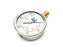 LHA PGL-A-63-N-B-1000-S In-Line Pressure Gauge 2-1/2" Dia, 0-1000PSI, 1/4" NPT - Maverick Industrial Sales