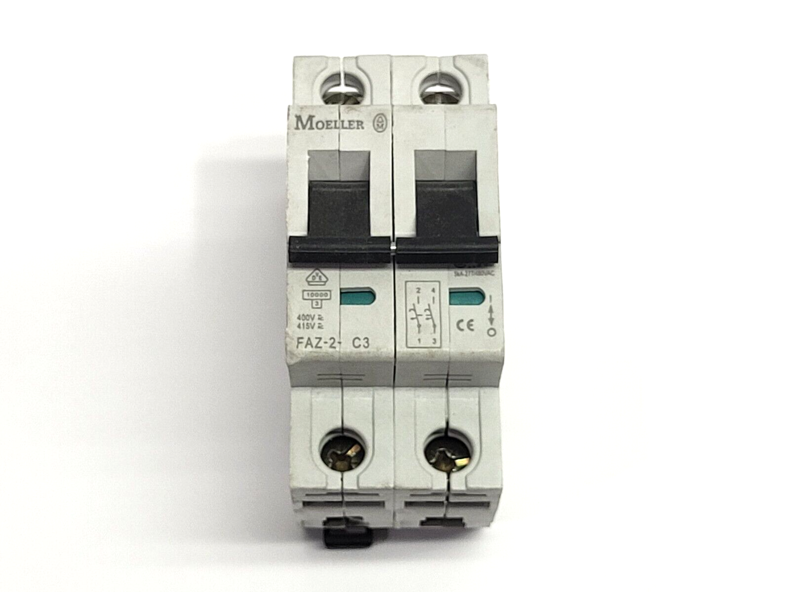 Moeller FAZ-2-C3 Circuit Breaker 2-Pole - Maverick Industrial Sales