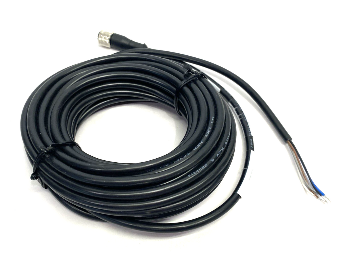 MQDC1-530 | Banner Single Ended Straight Cordset M12 5-Pin Female 47814 - New – Open box - Maverick Industrial Sales
